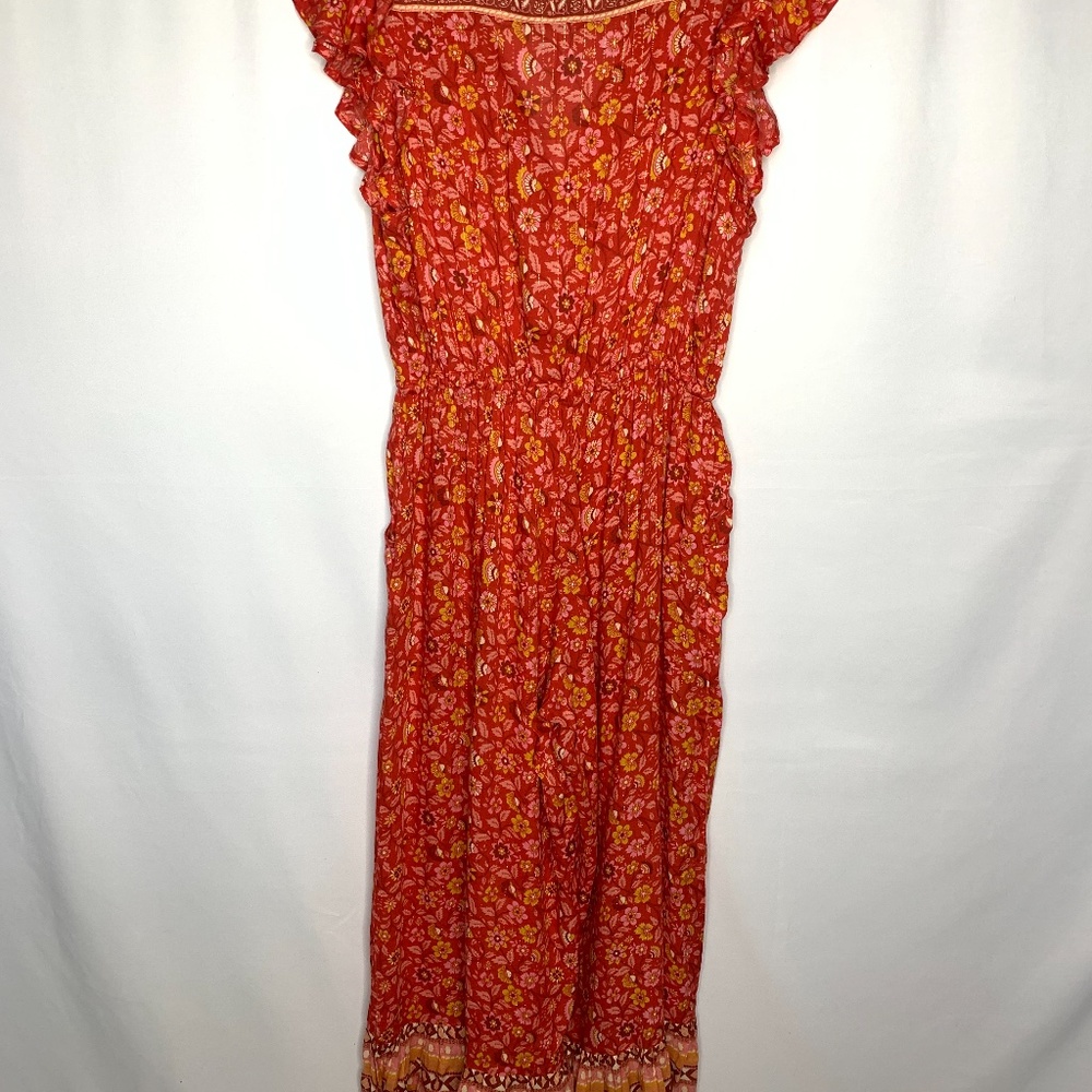 Spell & The Gypsy Collective Dahlia Red Jumpsuit S - Picture 8 of 8